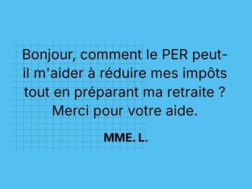 💼 Vous cherchez à réduire vos impôts tout en préparant votre retraite ? 

Le problème que beaucoup rencontrent est de trouver un moyen efficace de planifier...