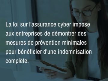 La loi sur l'assurance cyber : un bouclier indispensable pour les entreprises ! 🔒

Avec la montée en flèche des cyberattaques, la législation a intégré les...