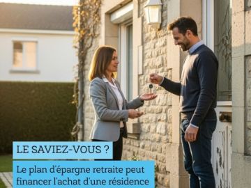 🔍 Saviez-vous que votre plan d'épargne retraite peut faire bien plus que préparer votre avenir ? 

Il peut aussi financer l'achat de votre résidence...